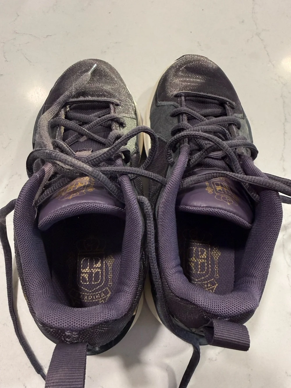 Nike Girls Sabrina 2 KC “Broken Records” Basketball Shoes. Size 3.5Y